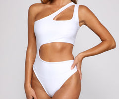 Chasing the Sun One-Piece Cutout Swimsuit Sai Feel