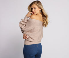 Chic And Cozy Boat Neck Sweater Sai Feel