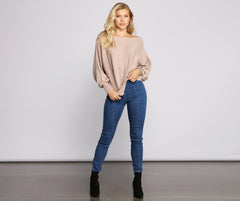 Chic And Cozy Boat Neck Sweater Sai Feel