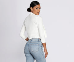 Chic And Cropped Blazer Sai Feel