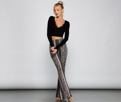 Chic Basic Button-Detail Crop Top Sai Feel