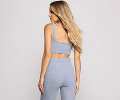 Chic Chenille Knit Pajama Tank Sai Feel