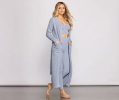 Chic Chenille Knit Pajama Tank Sai Feel