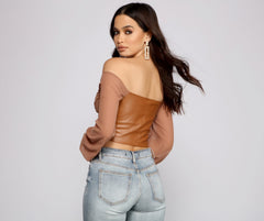 Chic Fashionista Cropped Corset Sai Feel