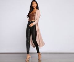 Chic Staple Chiffon Trench Sai Feel