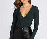 Chill For A Bit Knit Bodysuit Sai Feel