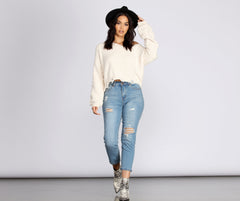 Chillin' With You Chenille Sweater Sai Feel