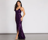 Chrissy Formal Sequin Mermaid Dress Sai Feel