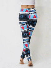 Christmas Print Leggings Sai Feel