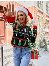 Christmas embroidery sequin sweater Sai Feel