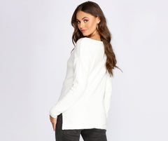 Classic Chic Dolman Sleeve Sweater Sai Feel