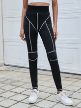 Contrast Stitch Leggings Sai Feel