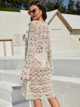 Crochet cut out bikini cover ups Sai Feel