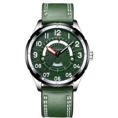 Green Strap and Dial Watch (Dial 4.4cm)