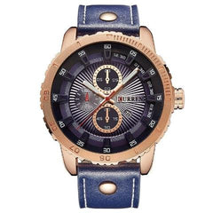 Gold and Blue Dial Watch (Dial 4.5cm)
