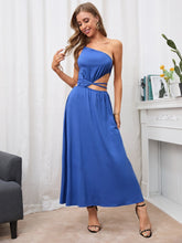 Cut Out Backless Lace Up Dress Sai Feel