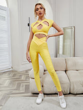 Cut Out Sports Tee & Leggings Sai Feel