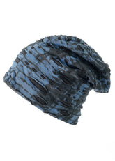 Distressed Fluffy Beanie Sai Feel