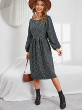 Disty Floral Lace Trimmed Elastic Waist Dress Sai Feel