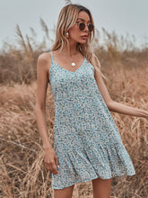 Disty Floral Ruffled Cami Dress Sai Feel