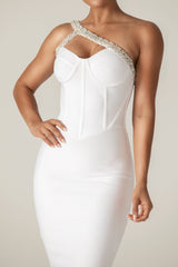 Diva Rhinestone Bandage Dress Sai Feel