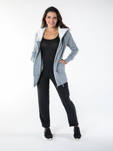 Double Zip Up Pocket Side Hoodie Sai Feel