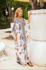 Fashion Bat-sleeve Robe Dress Sai Feel