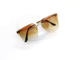 Fashion Retro Square sunglasses Sai Feel