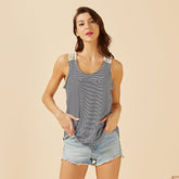 Fashion Women Summer Lace Vest Top Sleeveless Casual Tank Blouse Tops T-Shirt Sai Feel