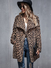 Faux fur mid-length wool coat Sai Feel