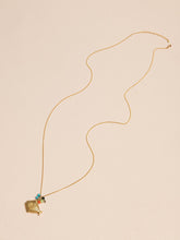 Fish Pendant Long Necklace Sai Feel