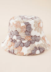 Floral Embossment Bucket Hat Sai Feel