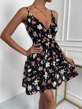 Floral Print Zip Back Cami Dress Sai Feel
