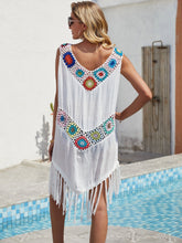Flower Fringed Beach Holiday Dress Sai Feel