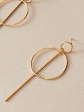 Geometry Drop Earrings Sai Feel