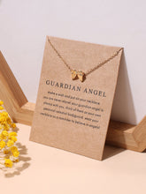 Golden Angel Wings Necklace Sai Feel