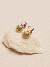 Golden Ball Earrings Sai Feel