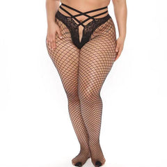 Grab Me By The Waist Fishnet Pantyhose Tights stockings Sai Feel