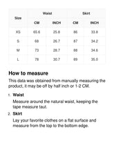 High Waist Wrap Hem Satin Skirt Sai Feel