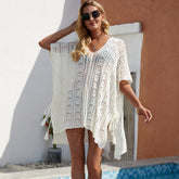 Hollow Jacquard Blouse Sai Feel