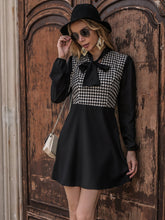 Houndstooth lace dress Sai Feel