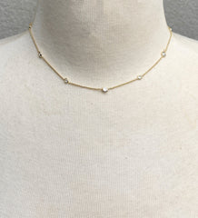 Collier ras du cou Leia