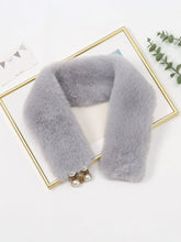 Imitation pearl scarf Sai Feel