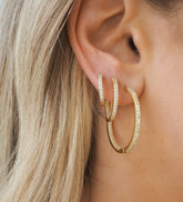 Willow Gold Hoops - Set