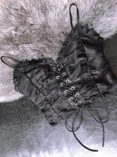 Lace Up Front Shirred Back Crop Cami Top Sai Feel