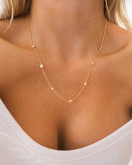 Collier ras du cou Leia