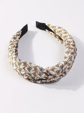 Leopard Knot Bow Hair Hoop Sai Feel