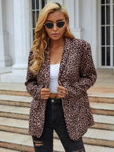 Leopard Print Blazer Sai Feel