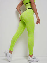 Leopard Print Contrast Binding High Waist Leggings Sai Feel