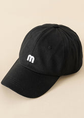 Letter Embroidery Baseball Cap Sai Feel